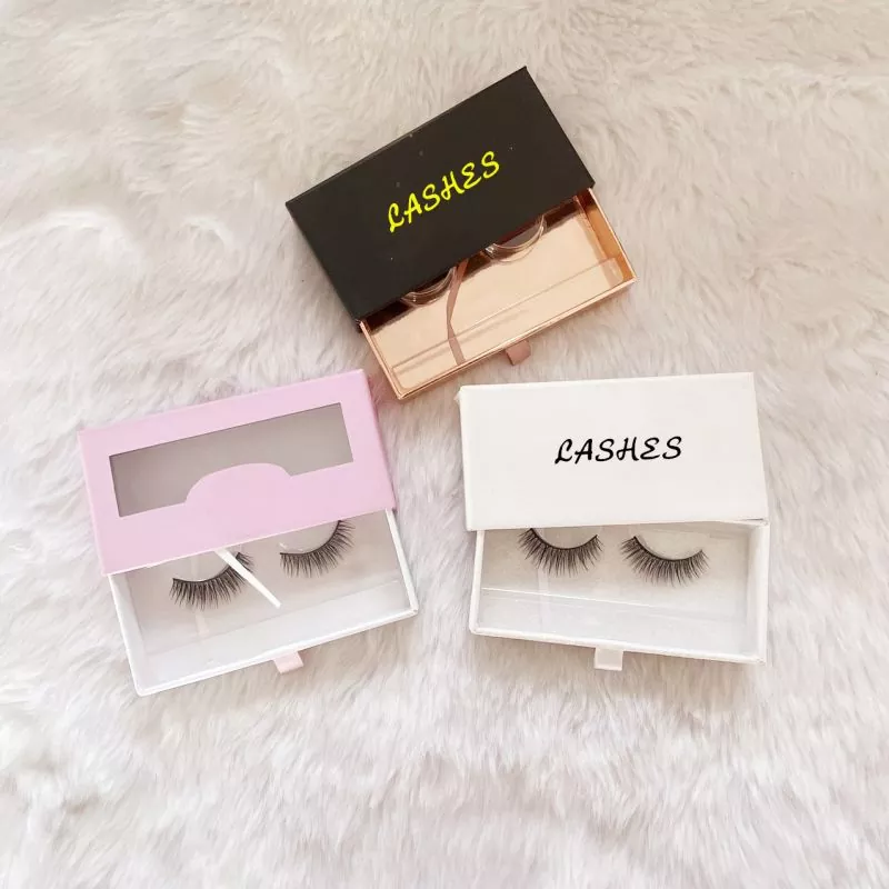 Zijlade 3D Mink Eyelashes Box